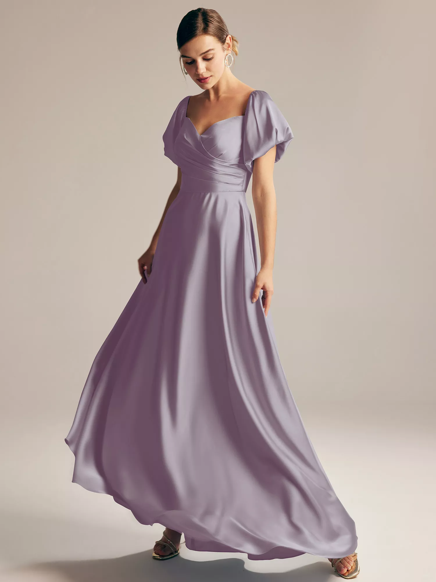 AW Dey Purple Haze  Convertible Long Bridesmaid Dresses